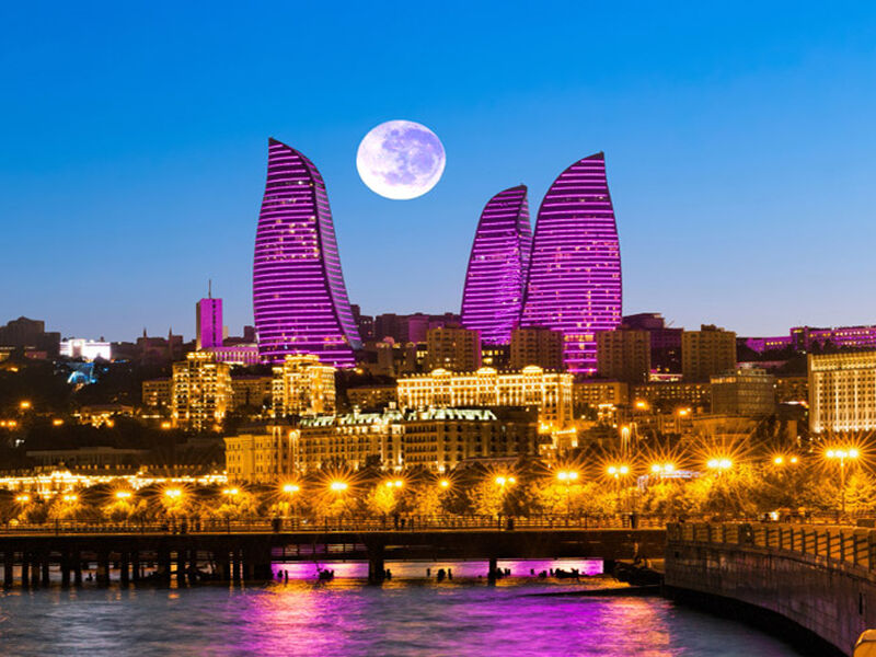 Görkemli Bakü Hazar`ın İncisi - Türk Hava Yolları ile 29 Aralık (Yılbaşı Özel) AT1036
