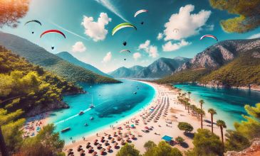 Kurban Bayramı Özel / Fethiye Ölüdeniz Pamukkale Turu / Katre Otel Ölüdeniz / 3 Gece 4 Gün / İstanbul, İzmit ve Sakarya Çıkışlı